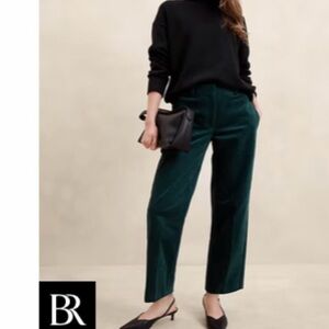 Banana Republic Women's Teal Corduroy Pants NWT